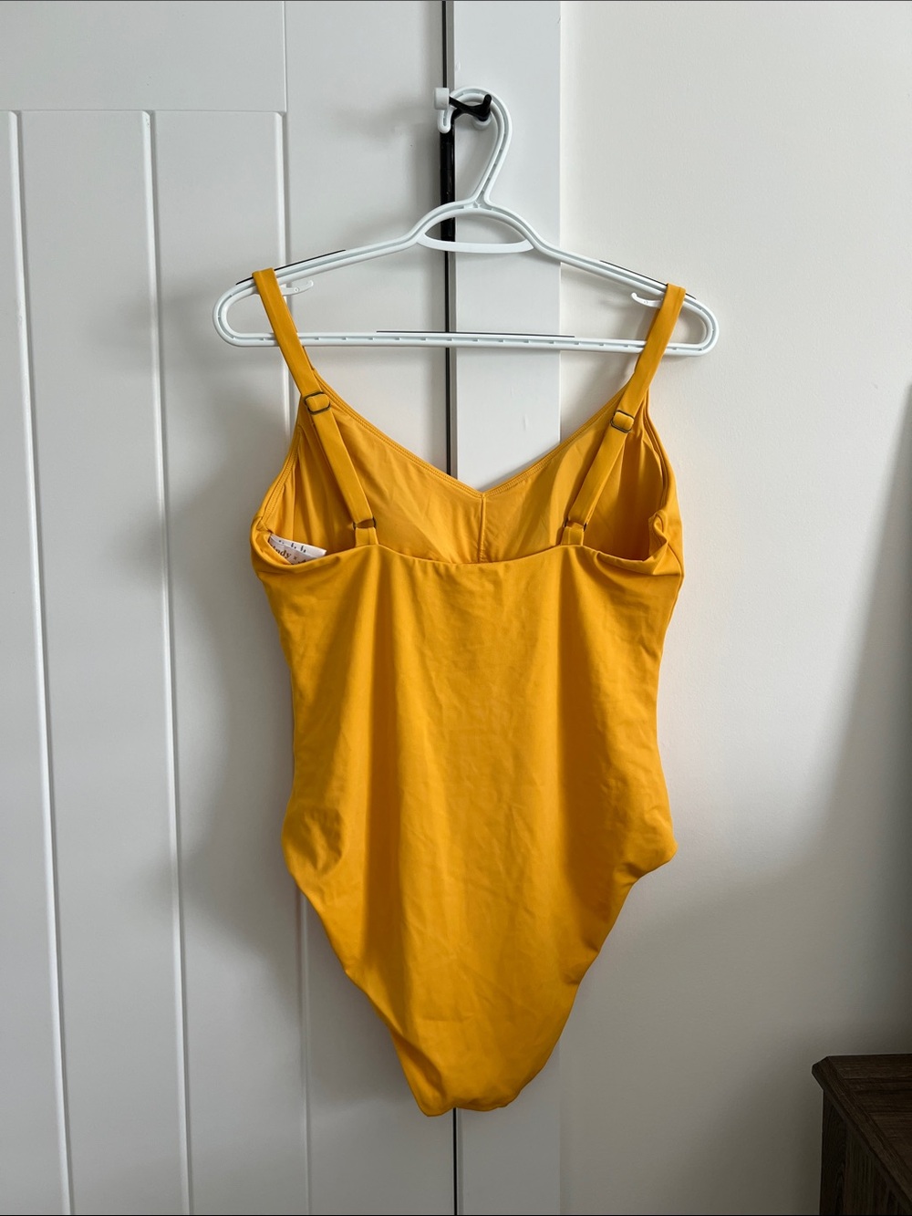 Andie Mustard Yellow One-Piece Swimsuit Mindy x Andor line. Full coverage